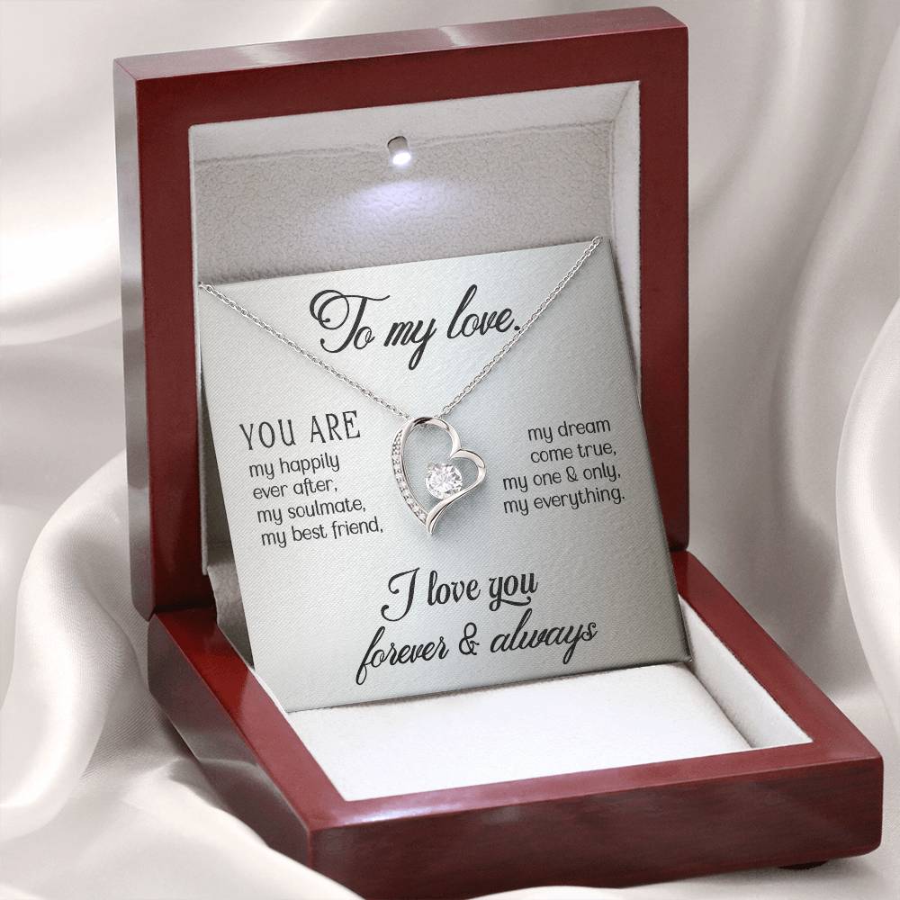 Forever love necklace - To my Love