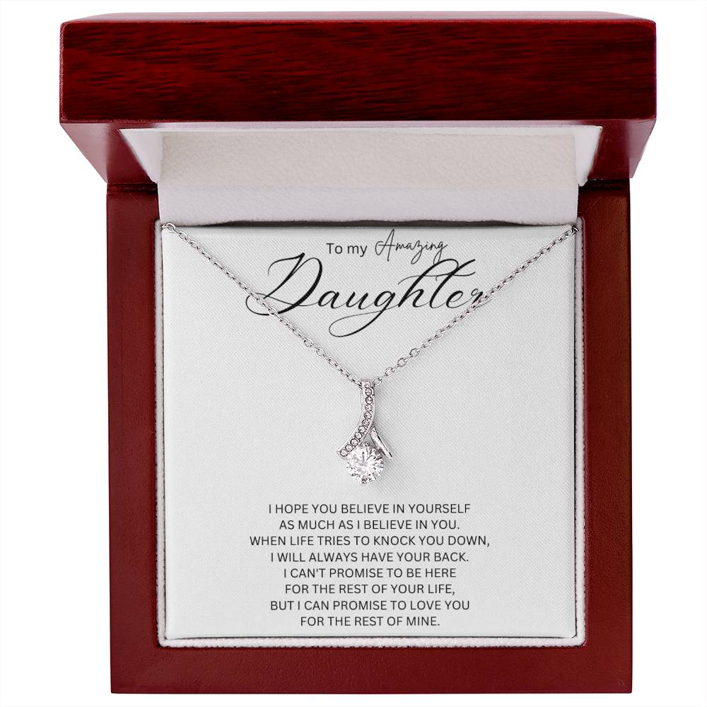 Gift for amazing daughter - alluring beauty necklace