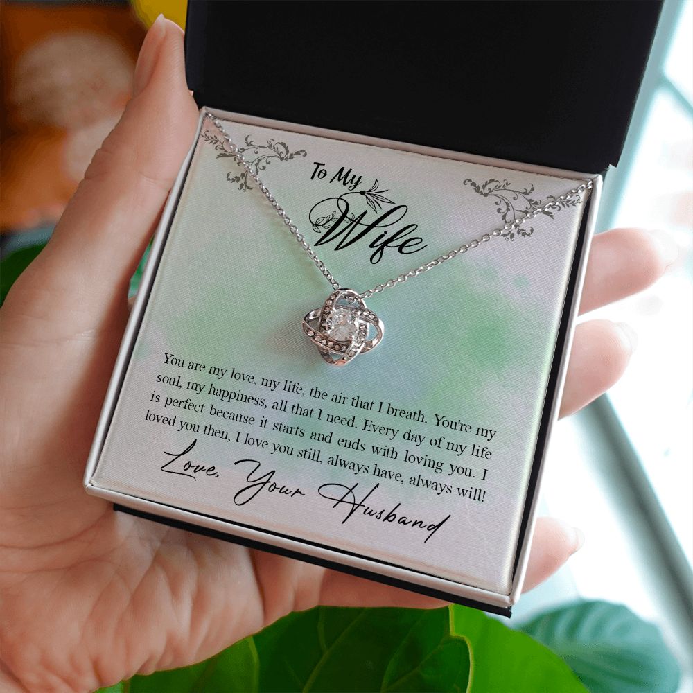 Love Knot Necklace - wife