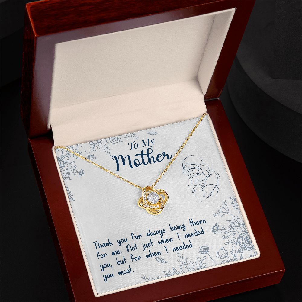 Love Knot Necklace - Mom