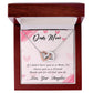 Interlocking Hearts Necklace - Mom