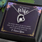 Forever Love Necklace - Wife