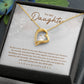 Forever Love Necklace - Daughter